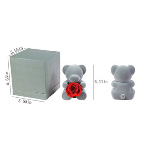 Eternal rose bear