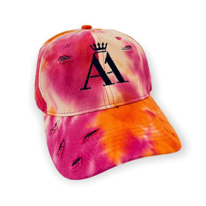 tie dye cap