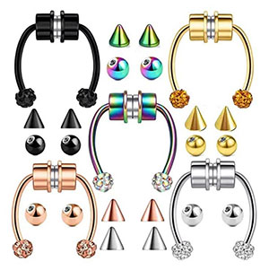 Magnetic nose clip