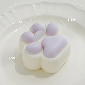 Paw novelty aromatherapy candles