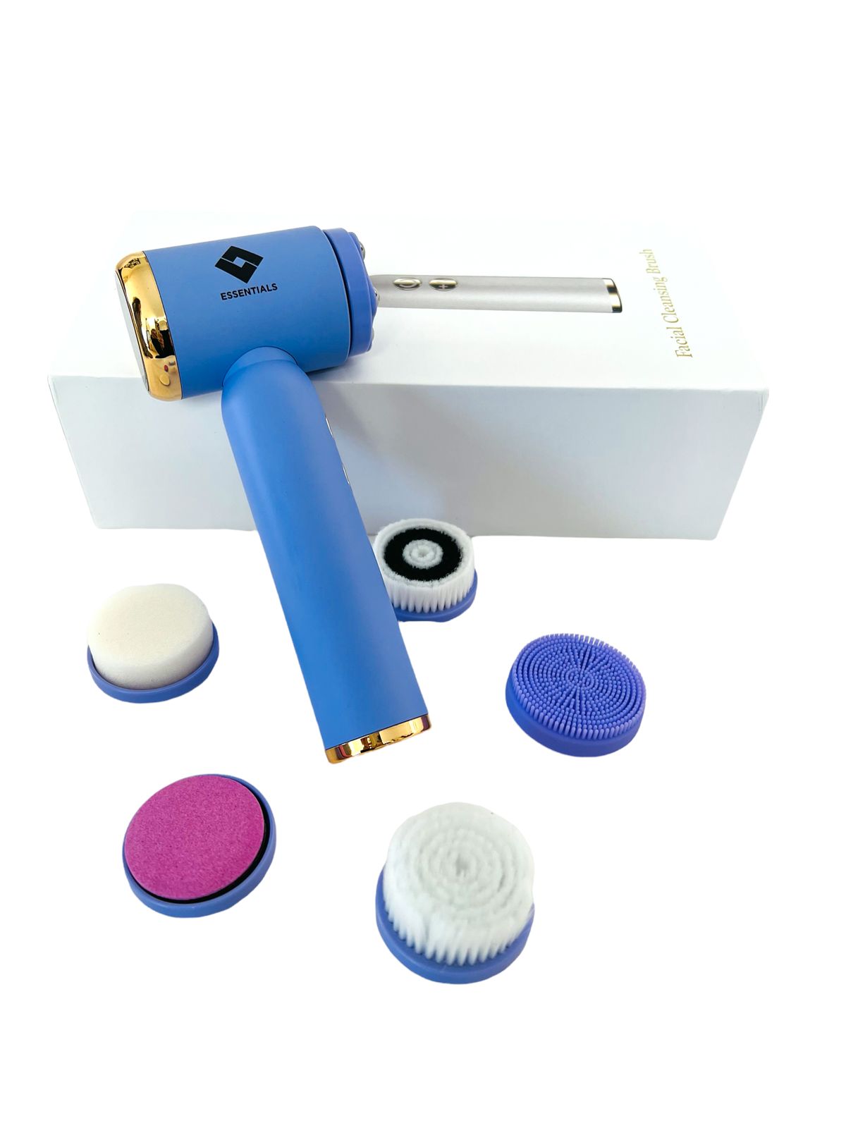 Make up cleansing brush with attachments