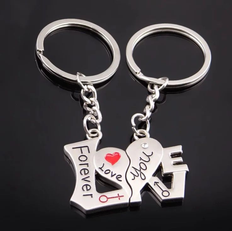 Love split gift key rings